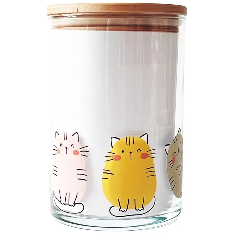 Vorratsglas Katzen