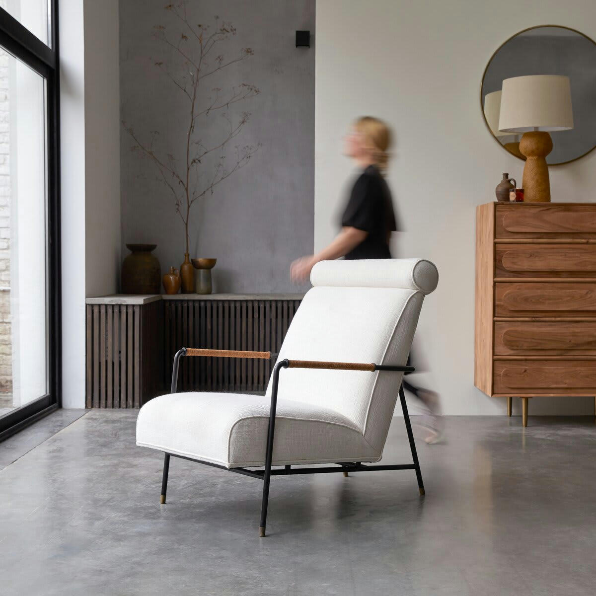 TAHA - Fauteuil en tissu