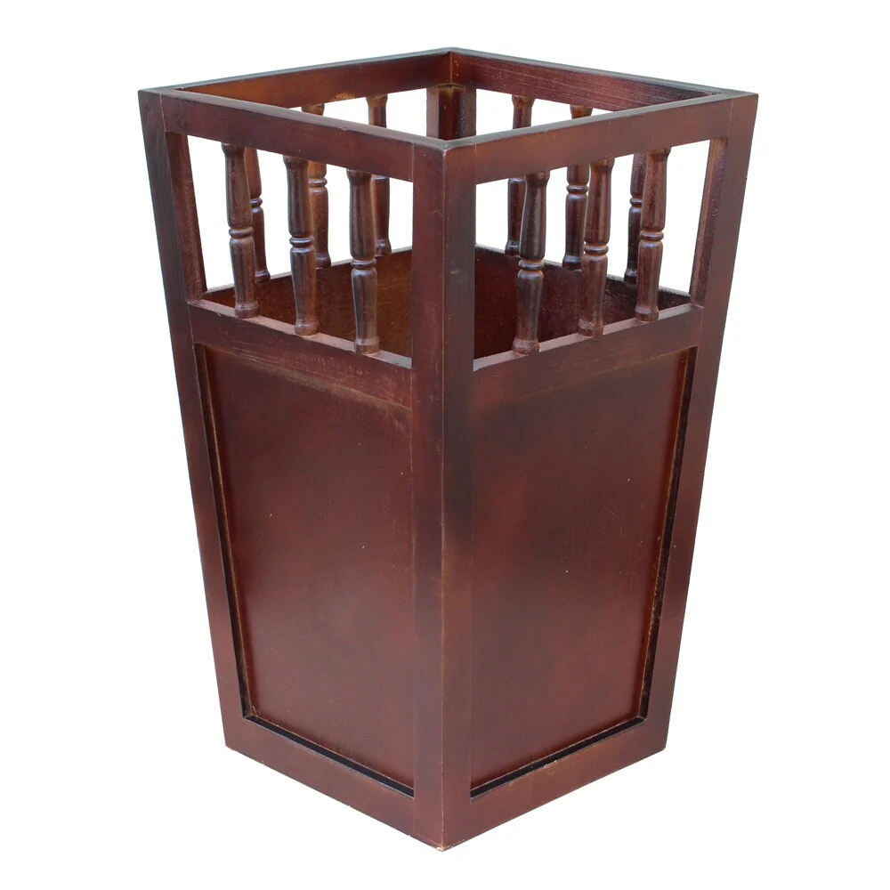 Roman Wood Umbrella Holder