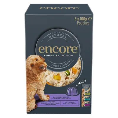 Encore Dog Jelly Pouch Multipack 100g