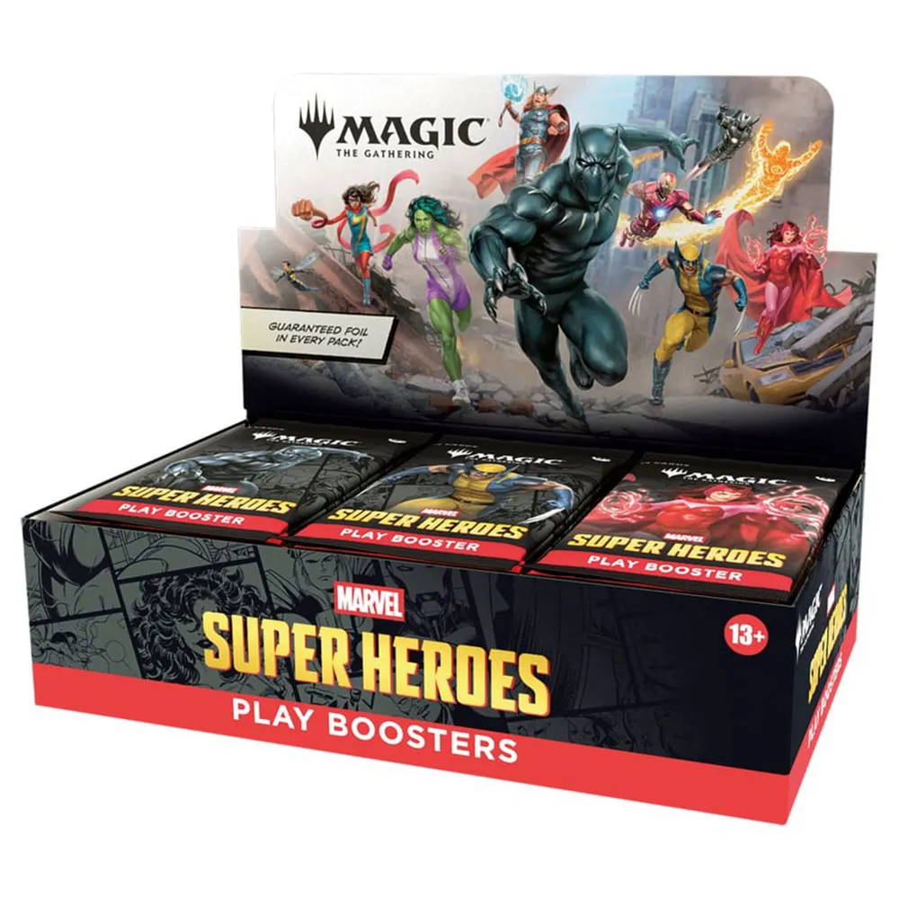 Wizards Of The Coast Magic: The Gathering-Marvel Super Heroes 30 Boosters English trading cards