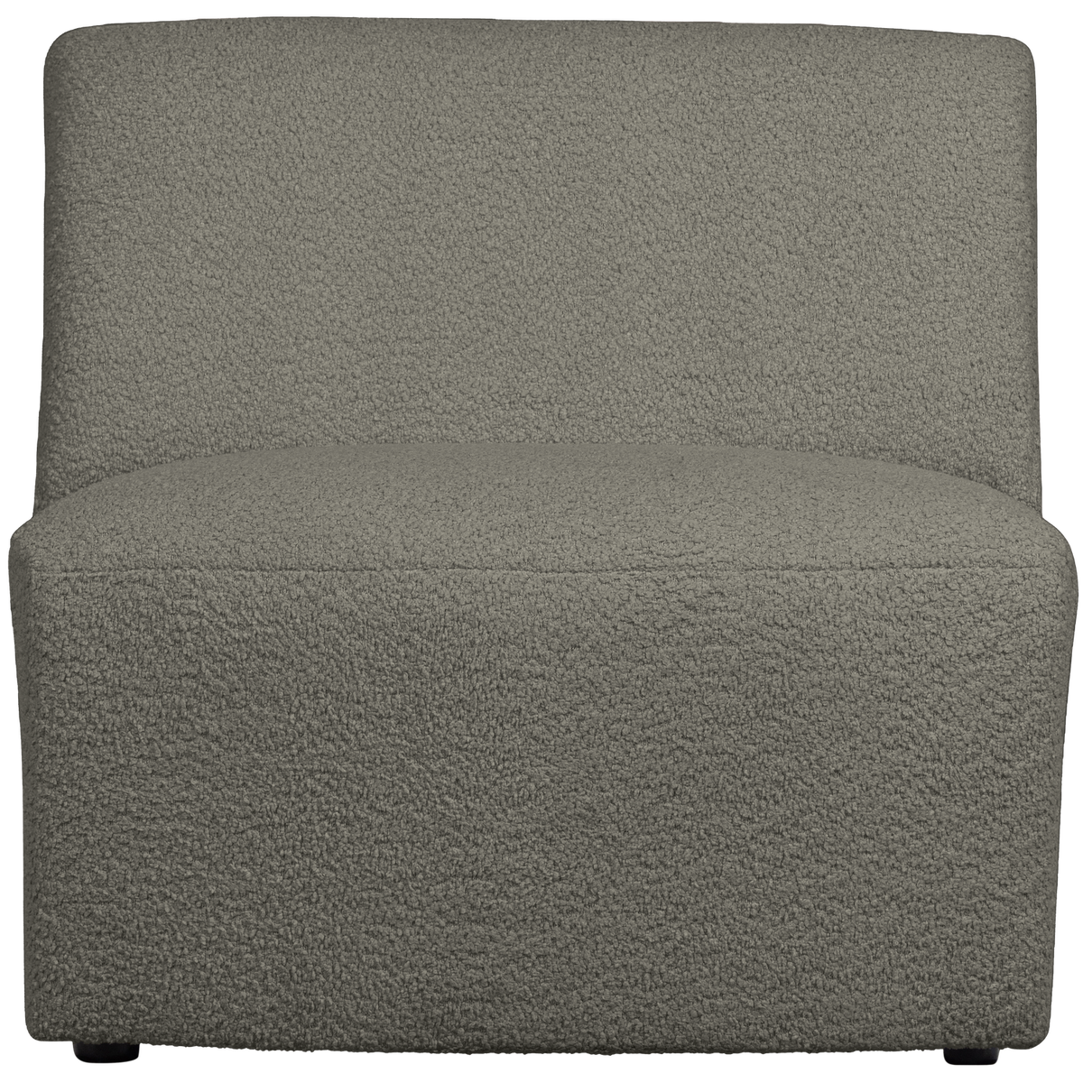 WOOOD 1-zits element Coco - Bouclé - Warm Groen - 70x73x72