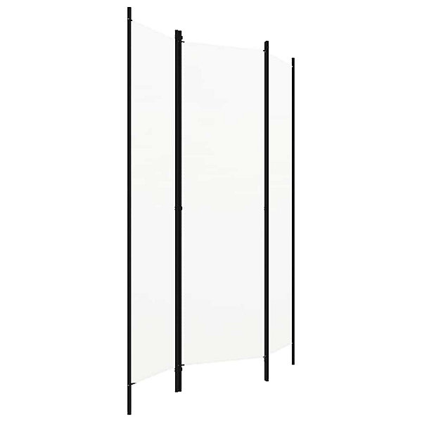 Cloison de séparation 3 panneaux Blanc 150x180 cm vidaXL