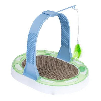 TIAKI Interactive 3-in-1 Cat Scratcher Toy