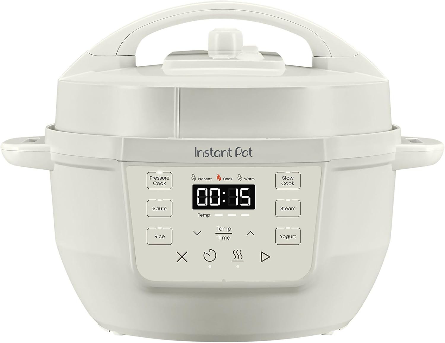 Instant Pot 4QT RIO Mini 7-in-1 Multi-Cooker, Pressure Cooker, Slow cook, Sauté, Steam, Rice Maker, Yogurt, & Warmer, Sea Salt, 4 Quarts