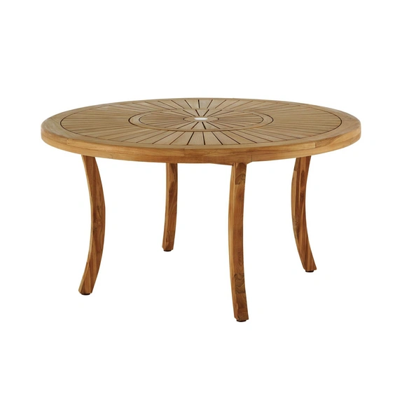Dining-Tisch, Ø: 140 cm, braun