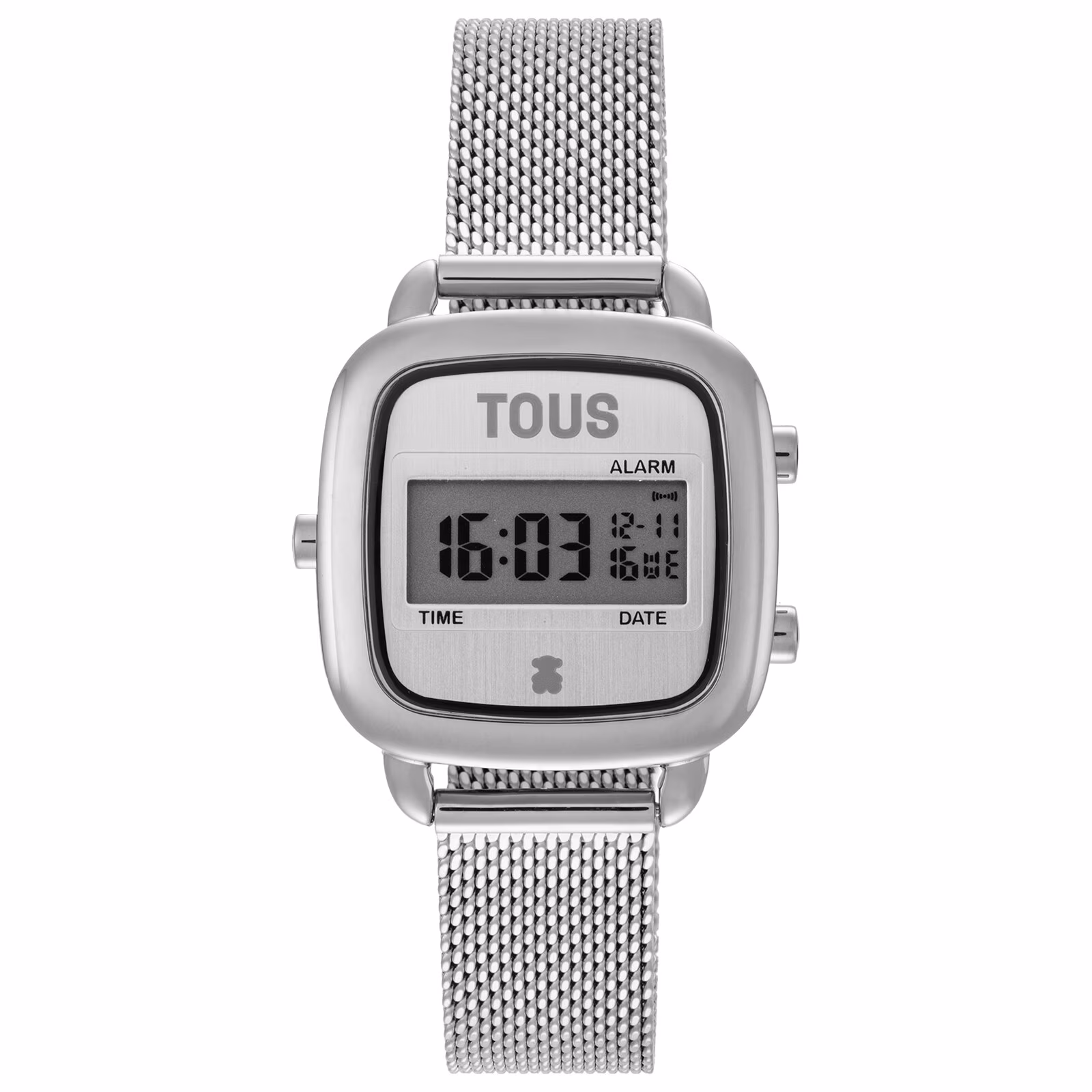 Reloj digital con brazalete de acero D-Logo Mini