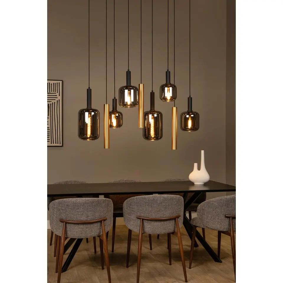 Lucide JOANET Hanglamp - Messing