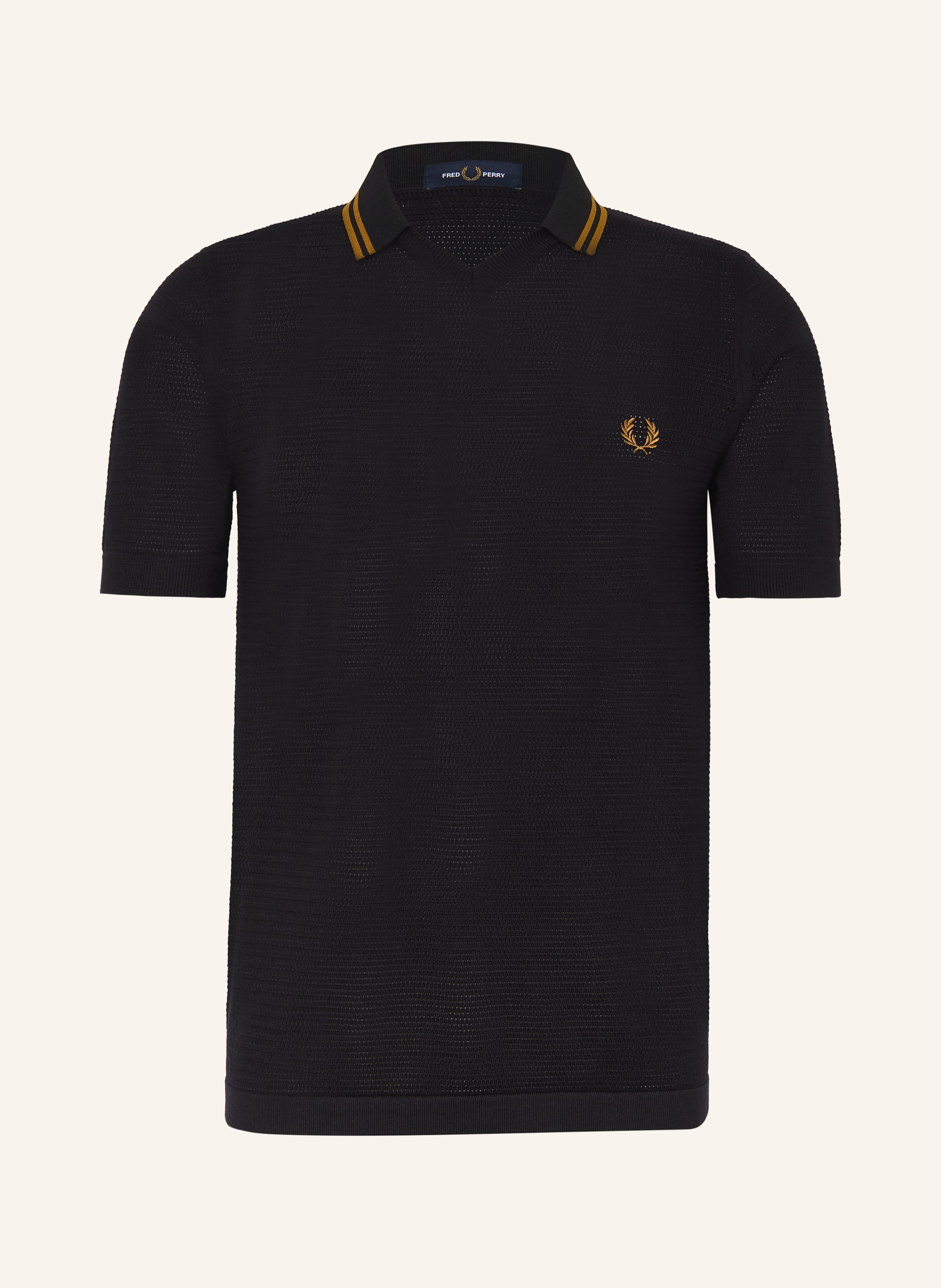 FRED PERRY Strick-Poloshirt
