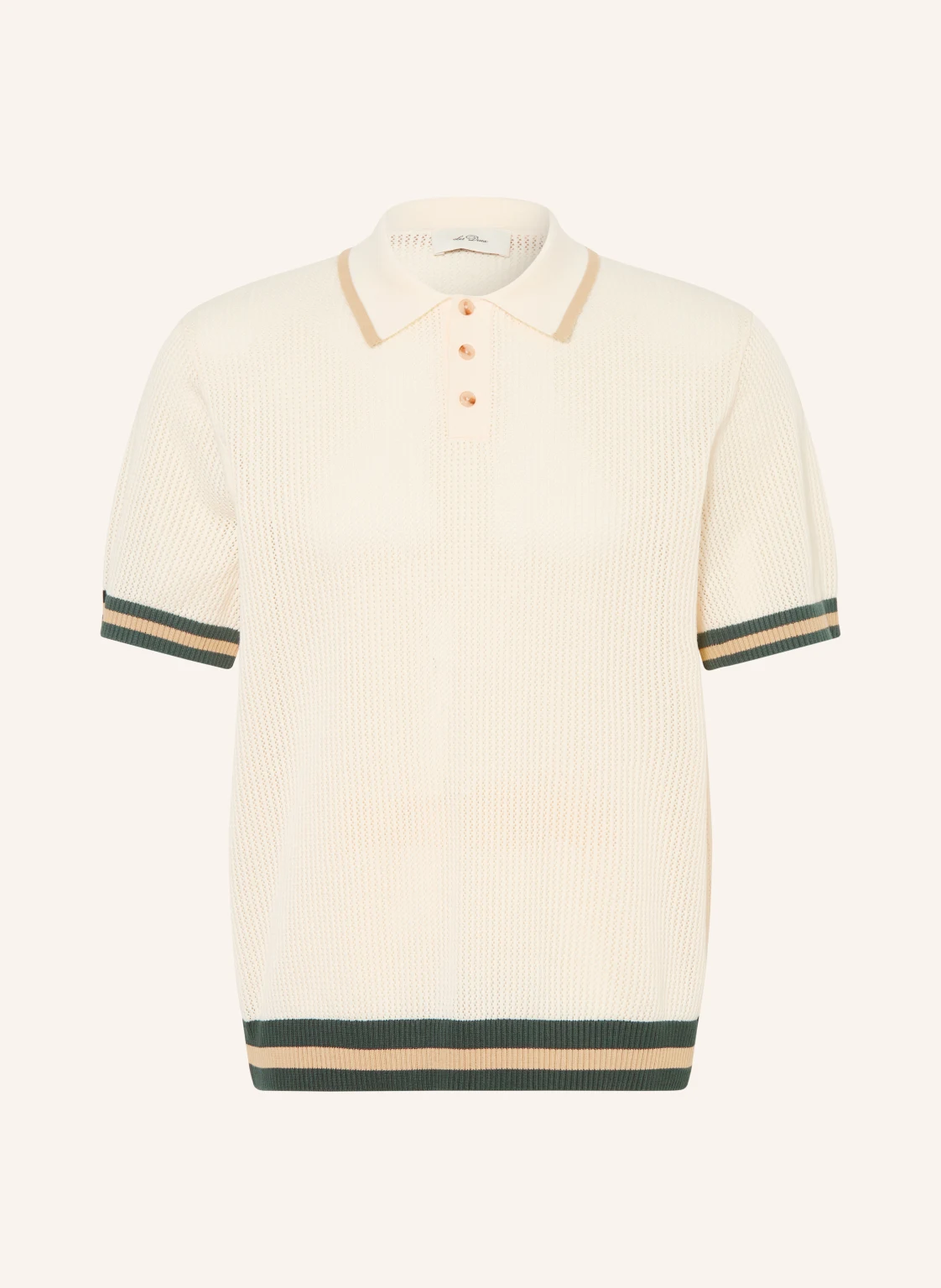 LES DEUX Strick-Poloshirt