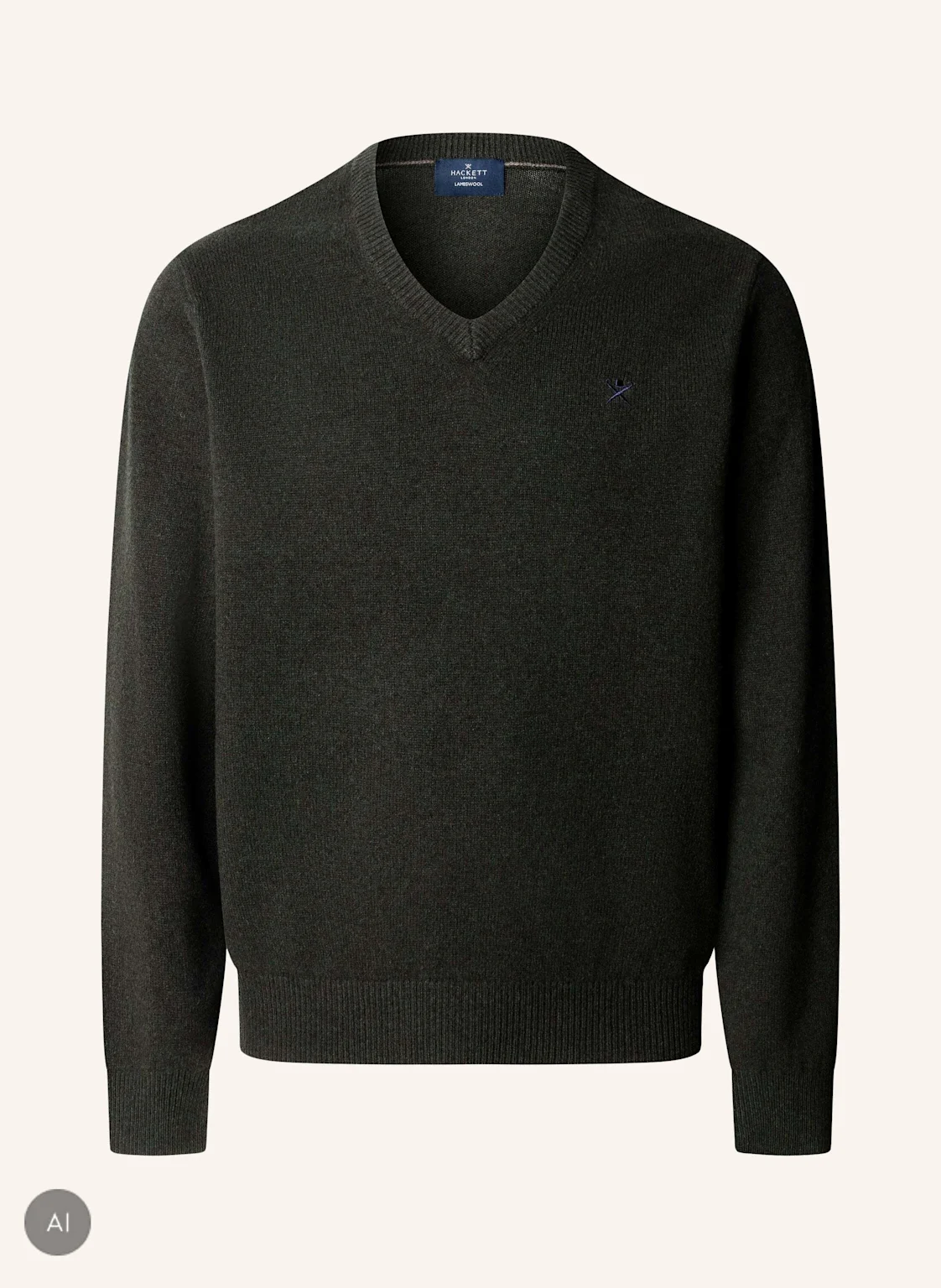 HACKETT LONDON Pullover LAMBSWOOL V NECK