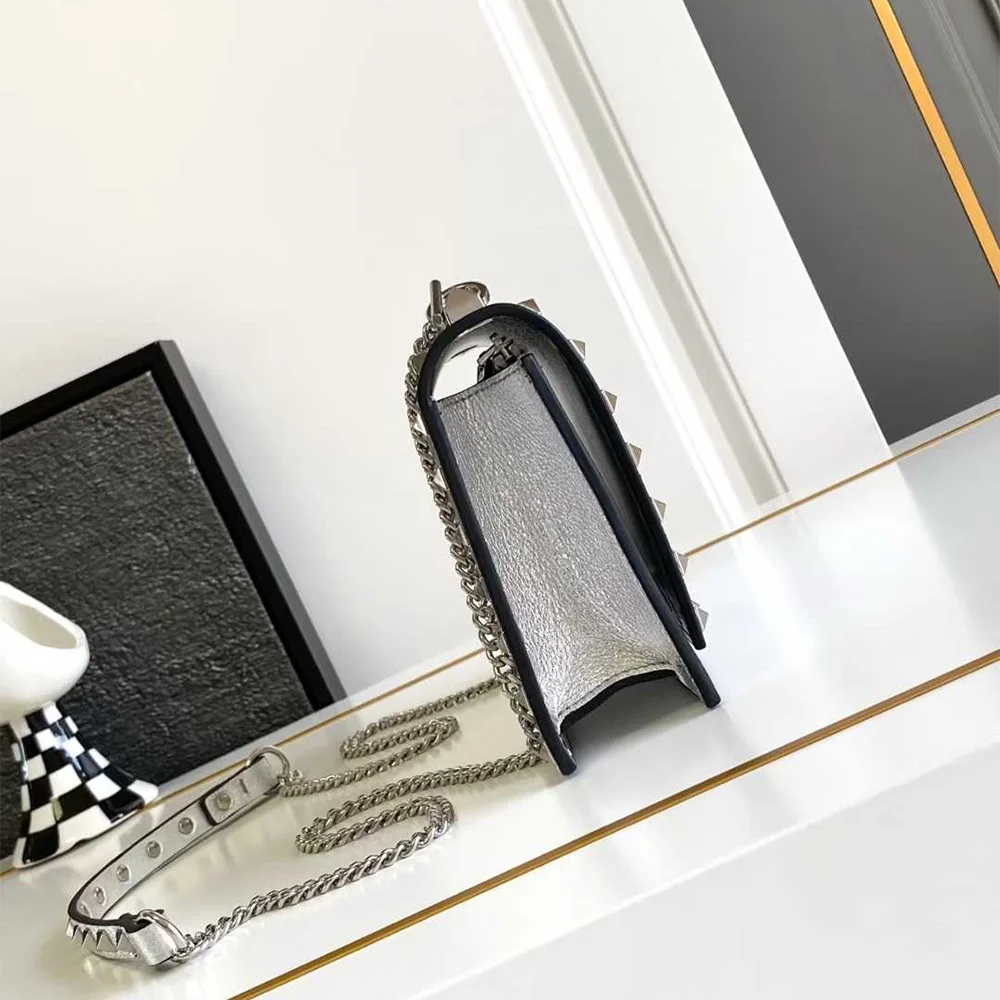 Valentino Mini Rockstud Cross-Body Bag (7A regular version)