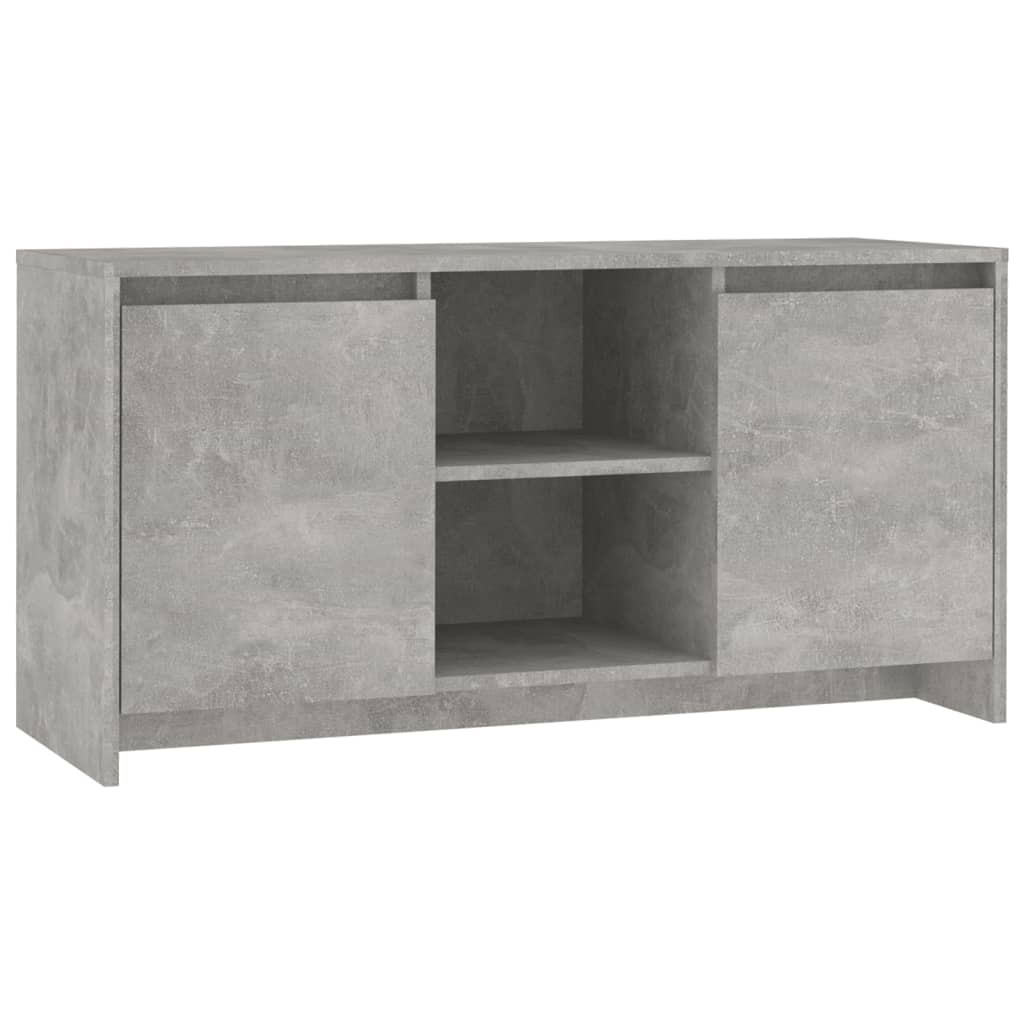 Szafka pod TV szarość betonu 102x37.5x52.5 cm