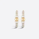 Dior Montaigne Prestige 30 hoop earrings
