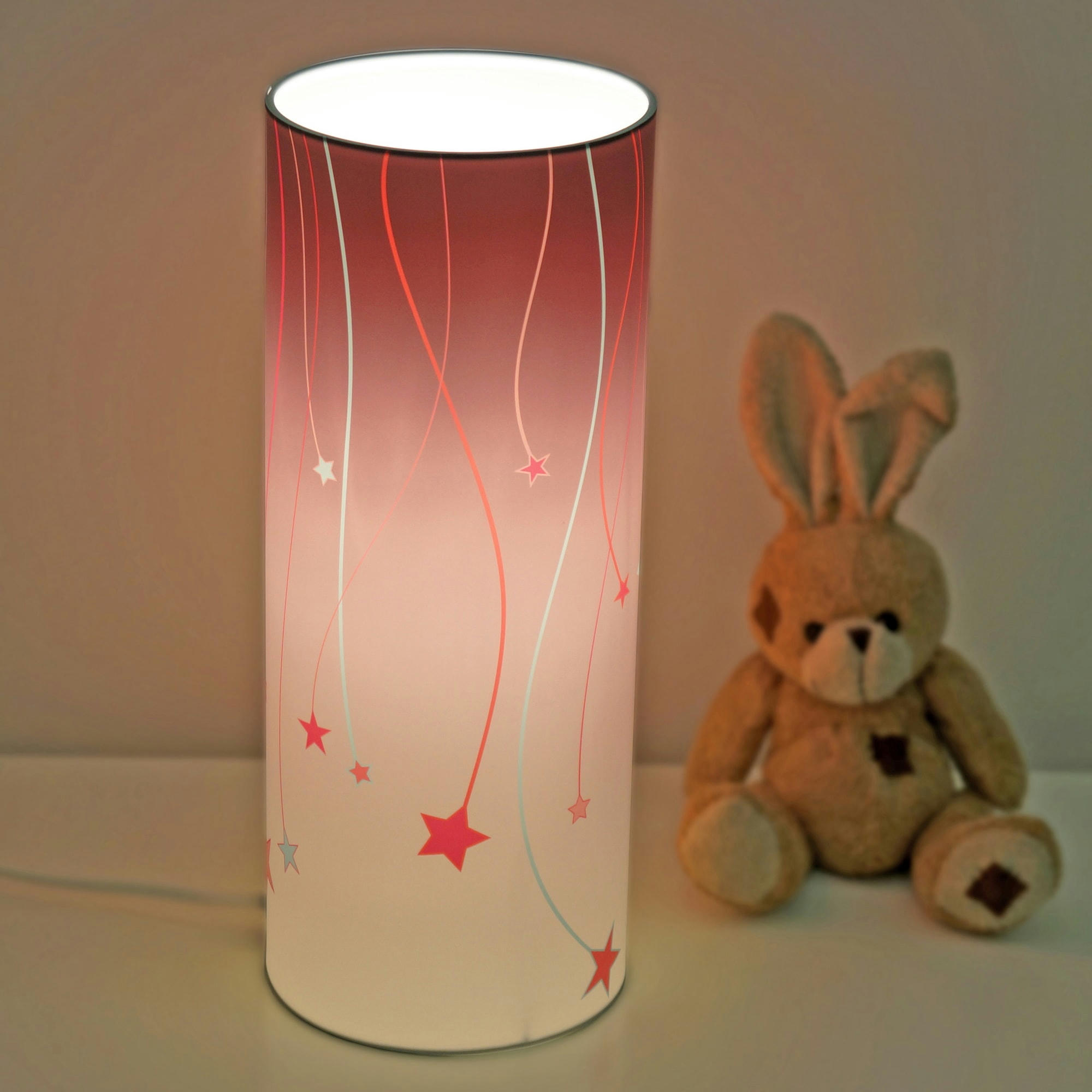 - Lampe à poser Etoiles Violet 30cm