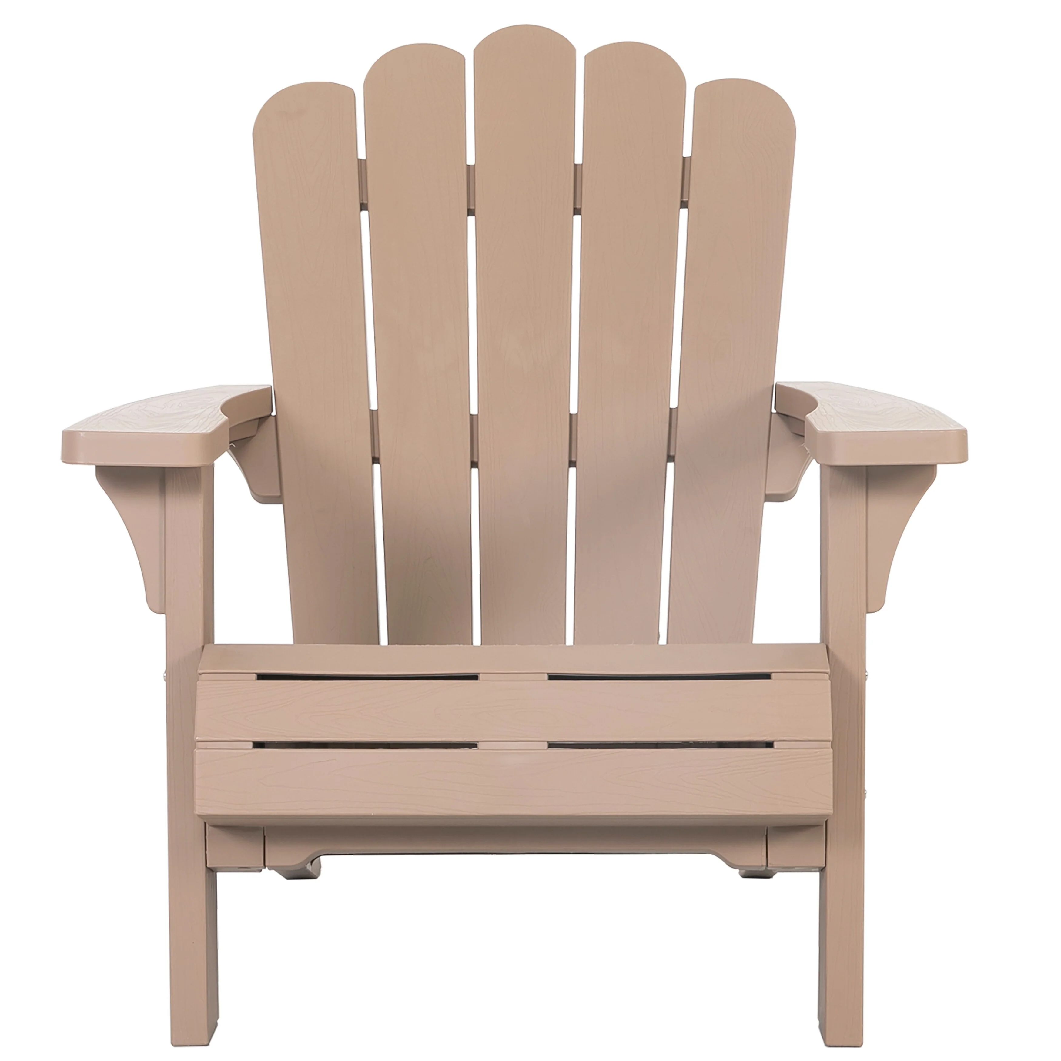 Nuu Garden Weather-Resistant Adirondack Chair with Widened Armrests