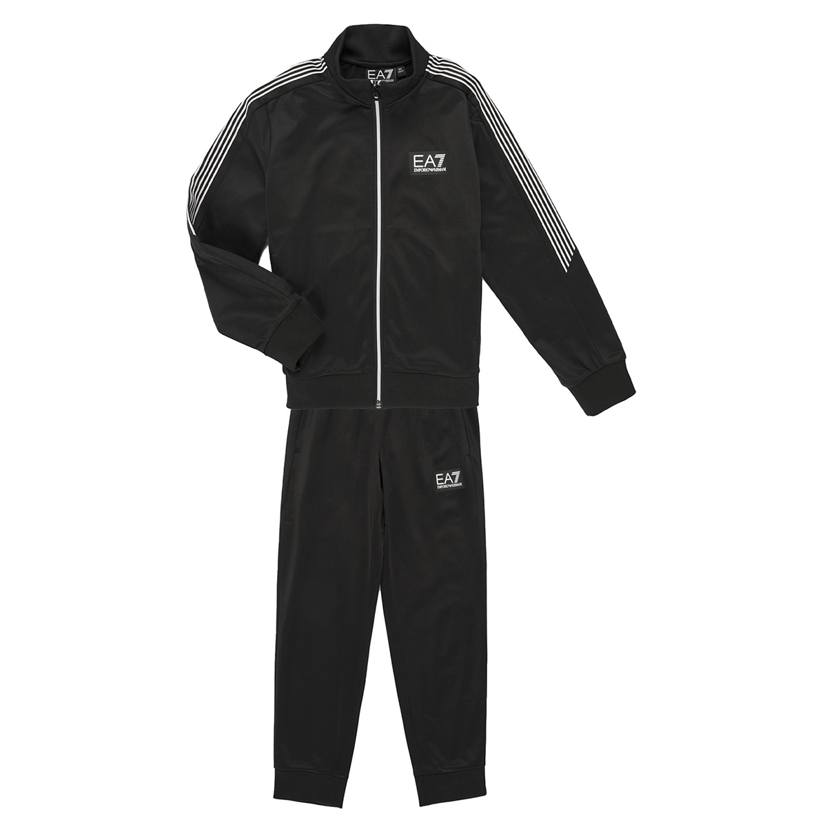 Emporio Armani EA7 - 7 LINES T-SUIT T-TOP FZ CH - Black / White