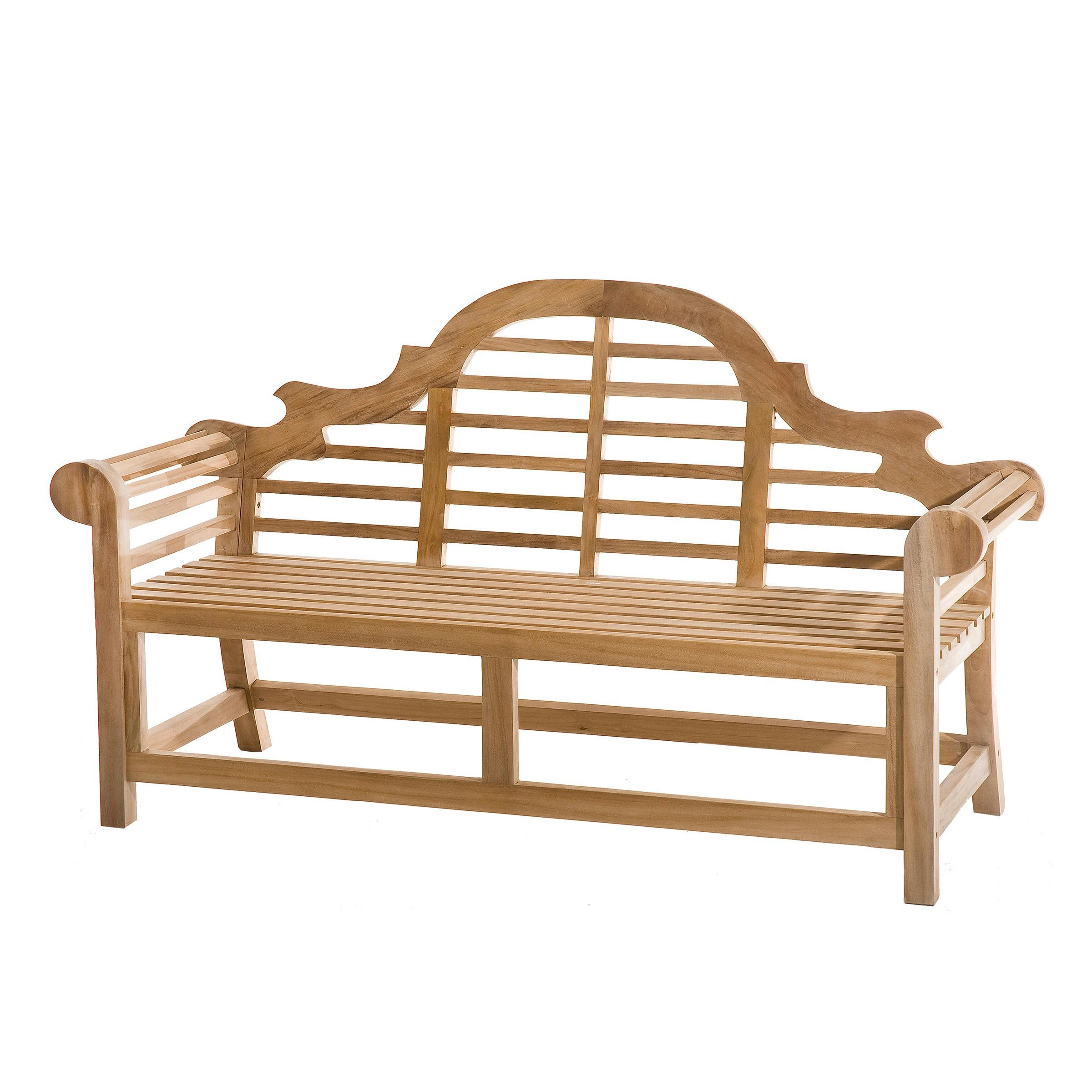 Banc de jardin en Teck brut massif 166cm SUMMER
