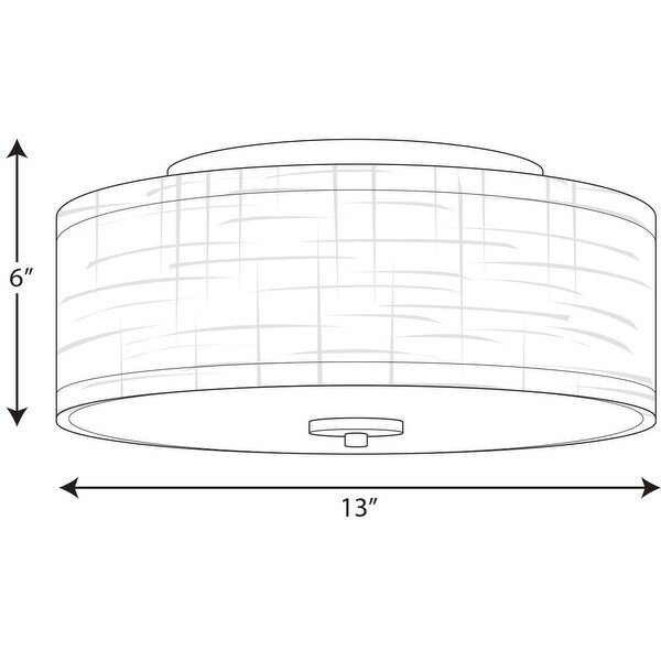 Inspire LED Collection One-Light LED Flush Mount