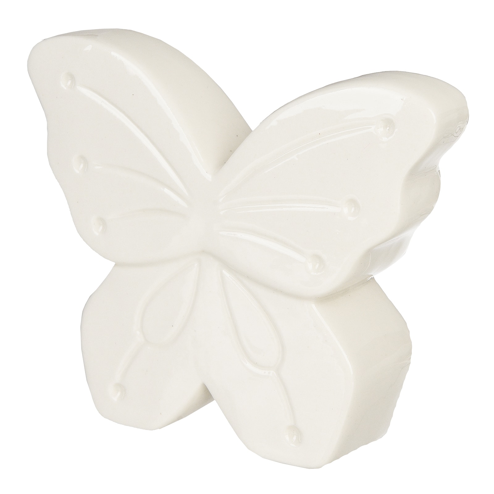 Deko-Figur Schmetterling Beige,B 135 x H 110 x T 40 mm