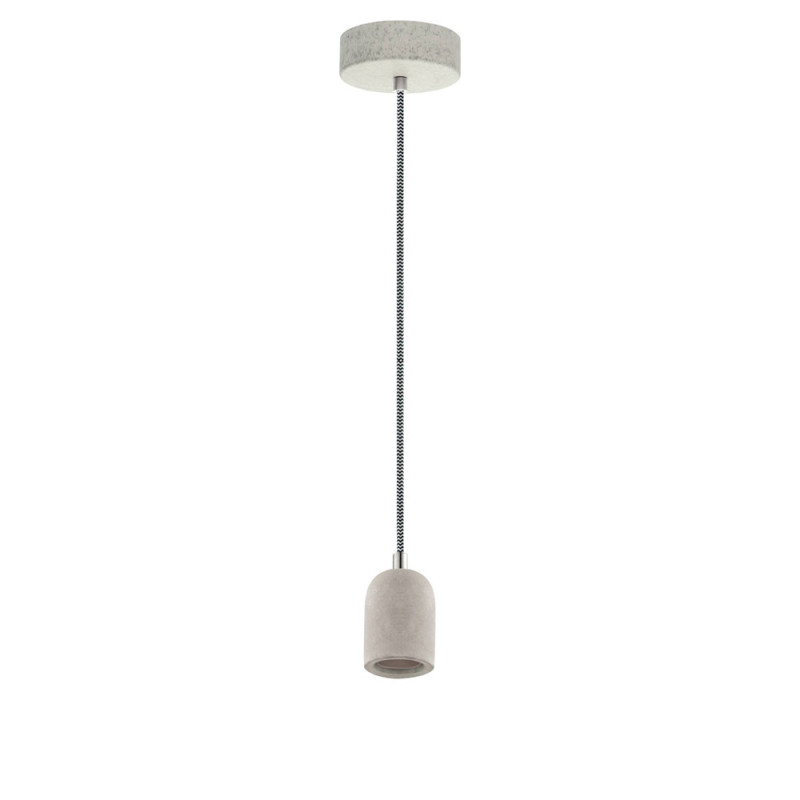 Suspension Yorth béton Ø 11 cm E27 60 W EGLO