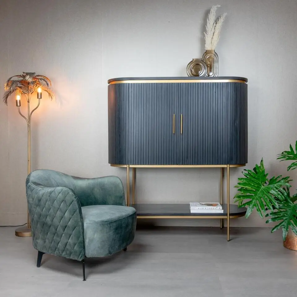 Tower Living - Bondo fauteuil - donkergroen