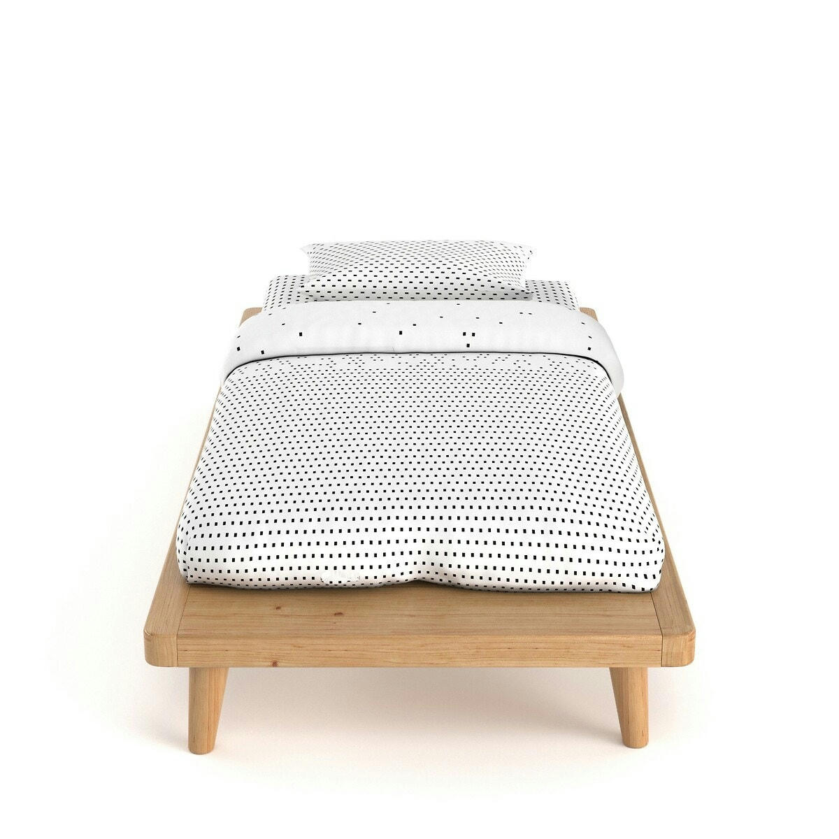 Lit plateforme + sommier + tablette, Jimi