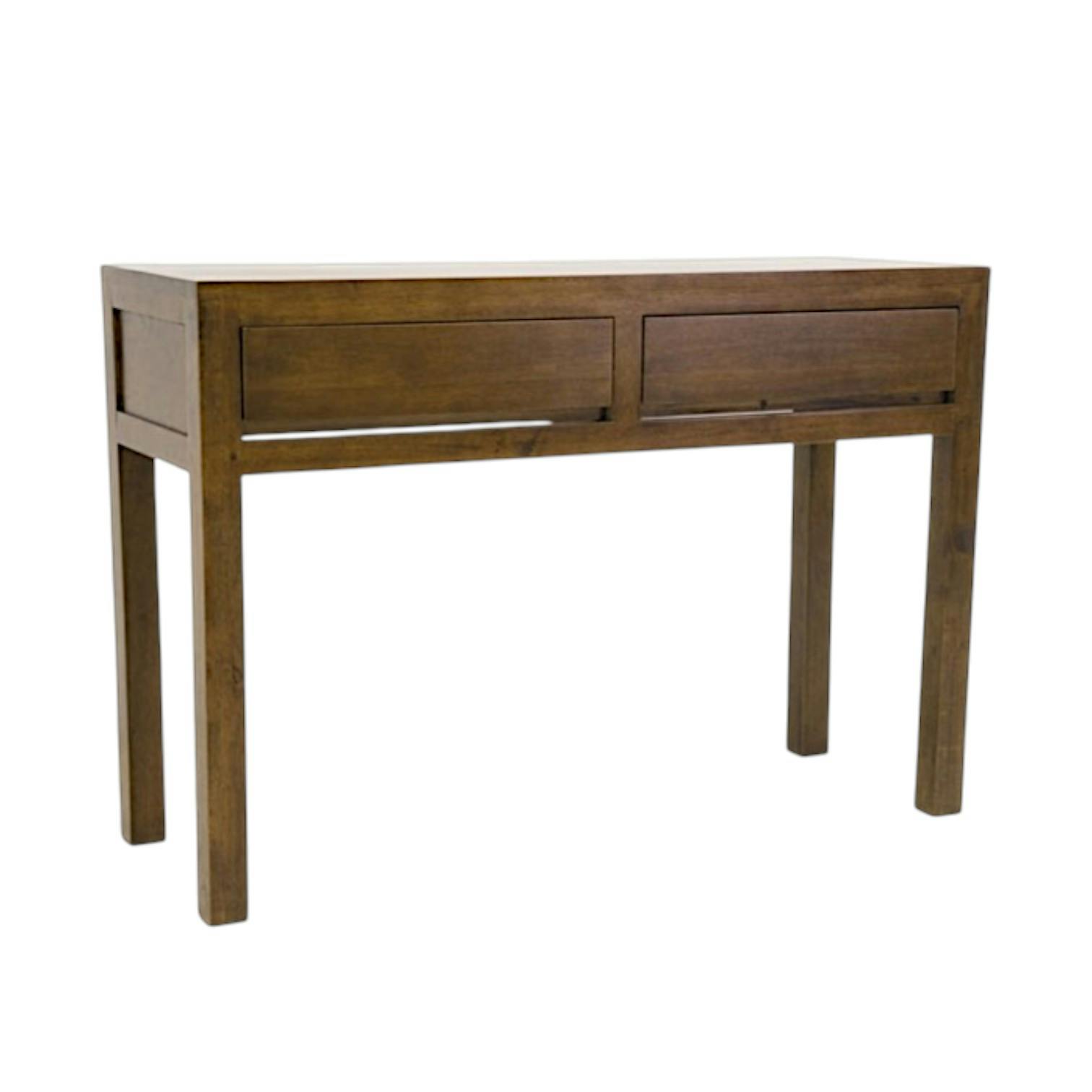 Console hévéa 2 tiroirs 110CM OLGA