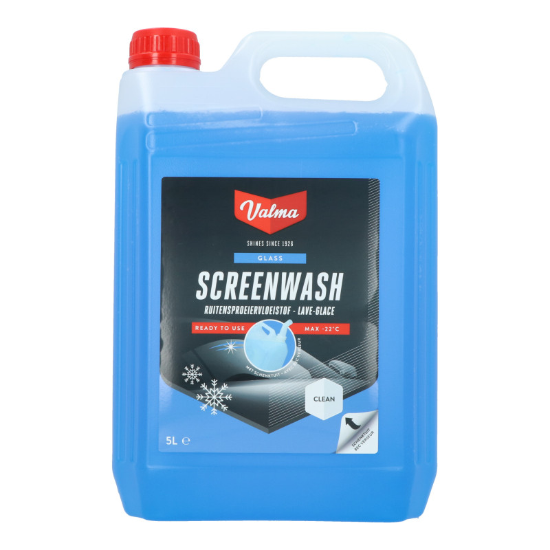 Liquide lave-glace antigel -22°C 5 L VALMA