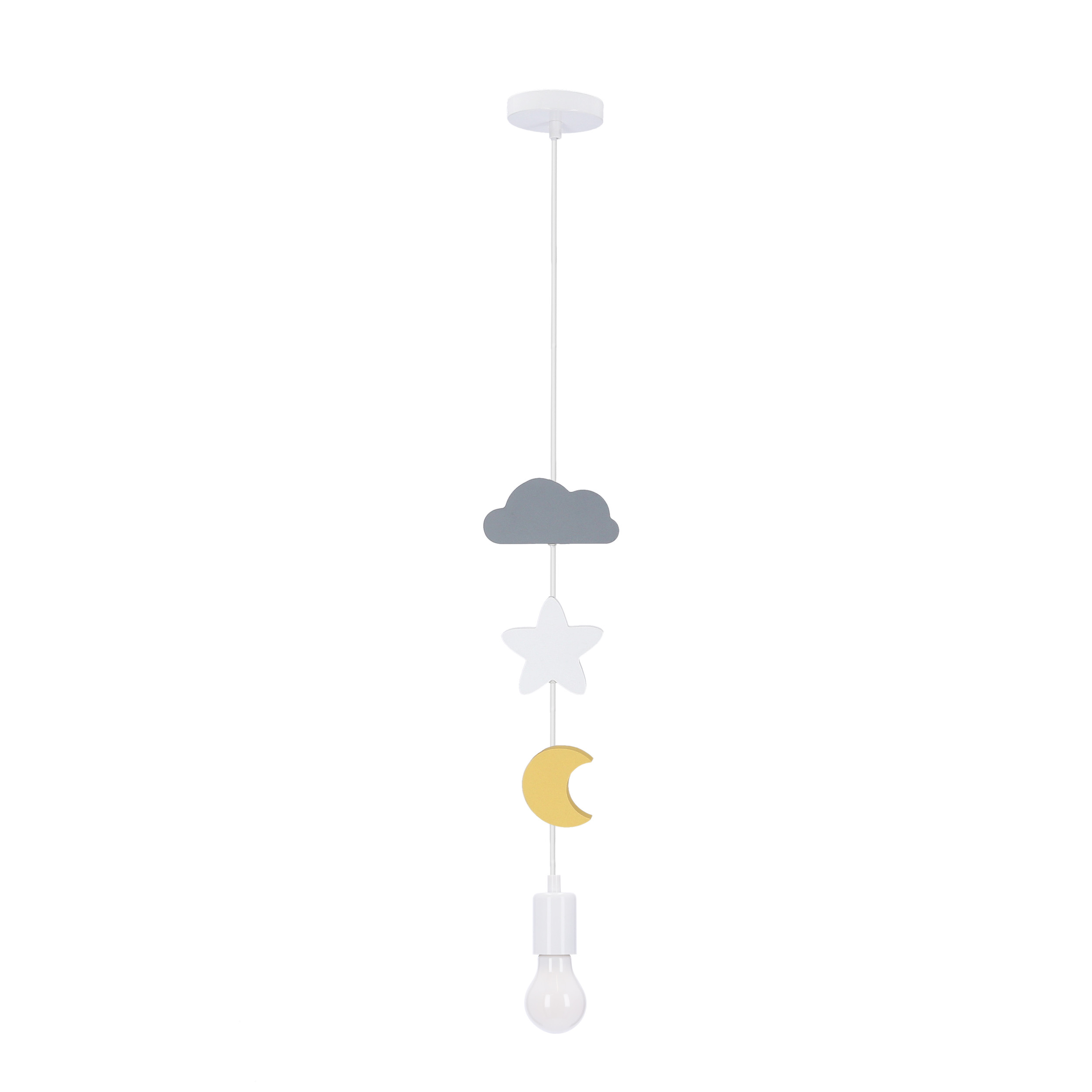 Lampa wisząca Moon multikolor 1xE27x20W Candellux