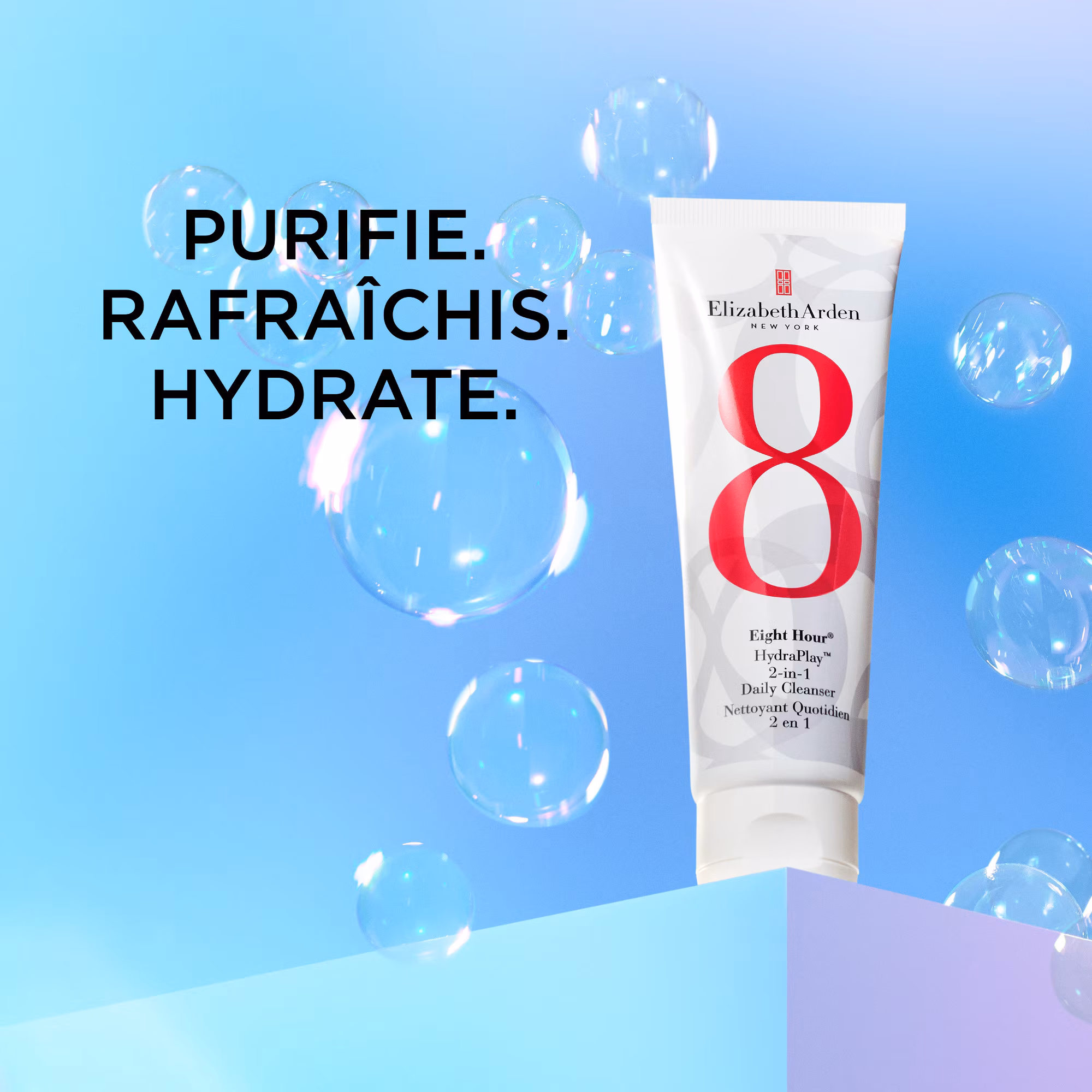 EIGHT HOUR®Hydraplay - nettoyant quotidien 2 en 1