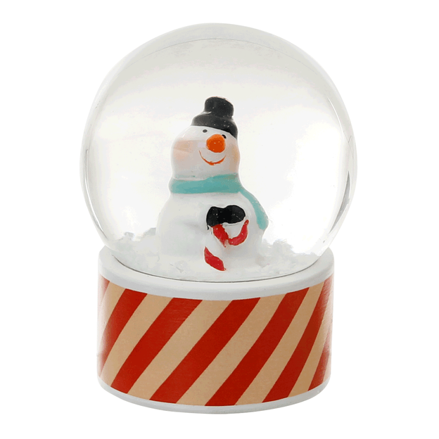 ADORNO GLOBO BONECO DE NEVE 5 CM COLORFUN XMAS