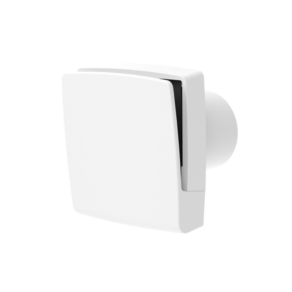 VEGGVENTIL FRESH TL-C INNVENDIG DEL MED STUSS 80/100MM HVIT