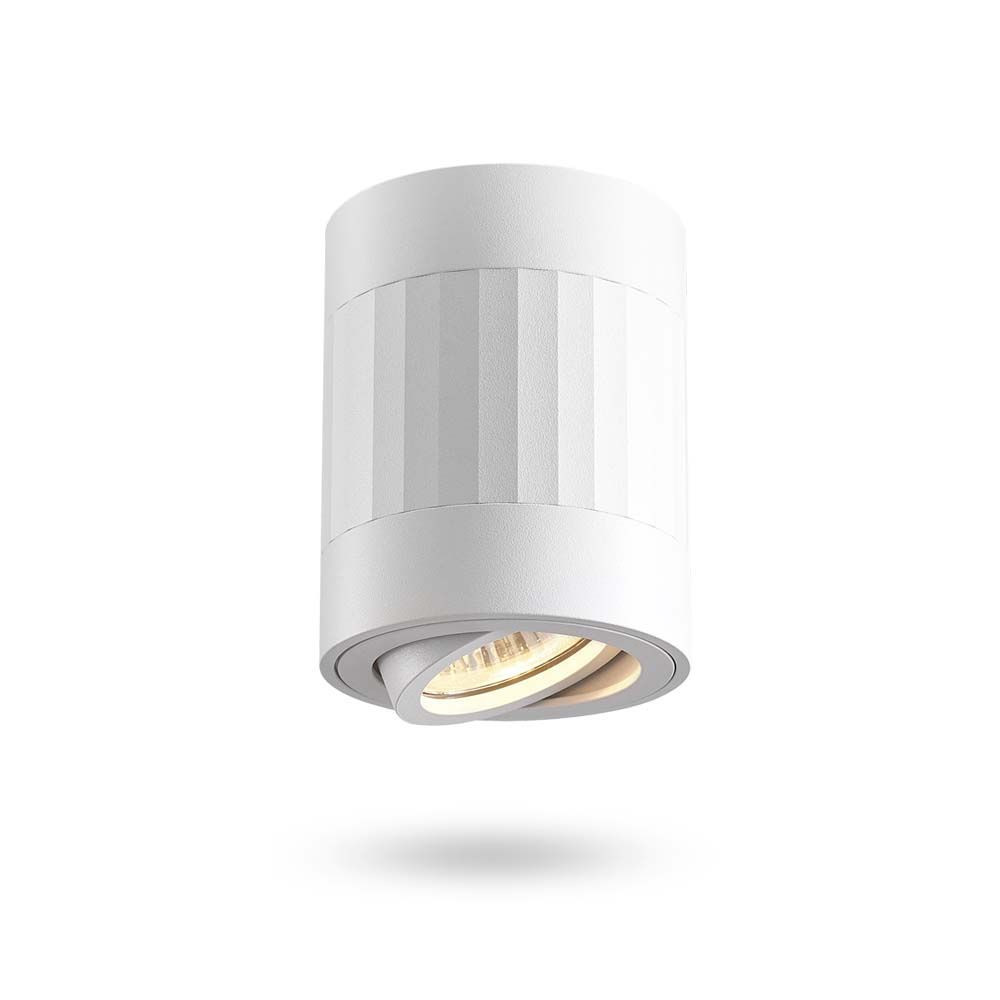 Spot okrągły biały Paul 1xGU10x30W wym:10x8x8cm IP20 Videx