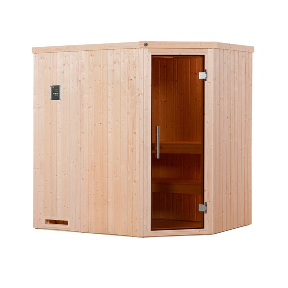 Elementsauna »VARBERG«, BxHxT: 194 cm x 199 cm x 144 cm