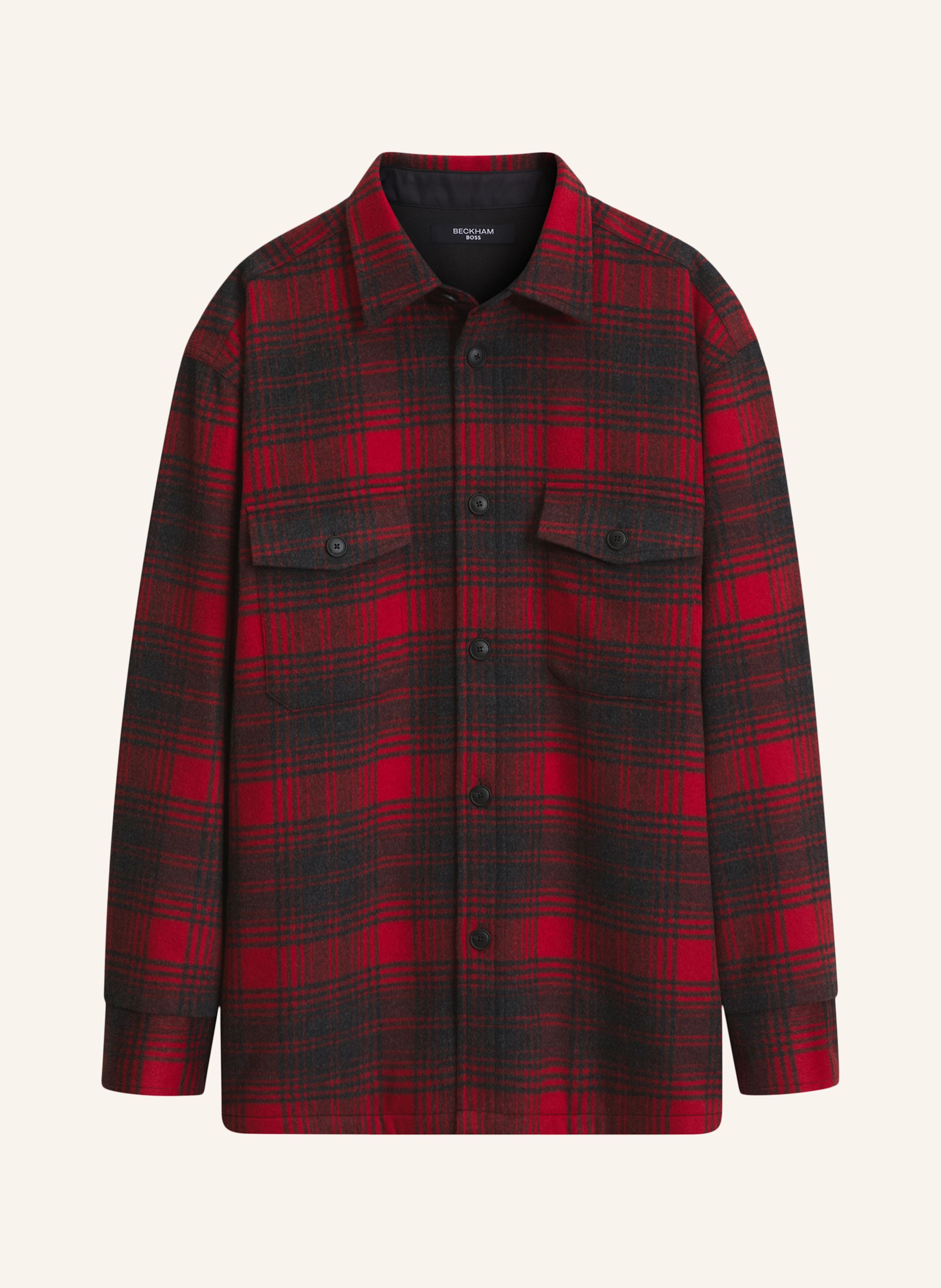 BOSS Hemd H-CRUZ-K-2P-C3_DB Relaxed Fit