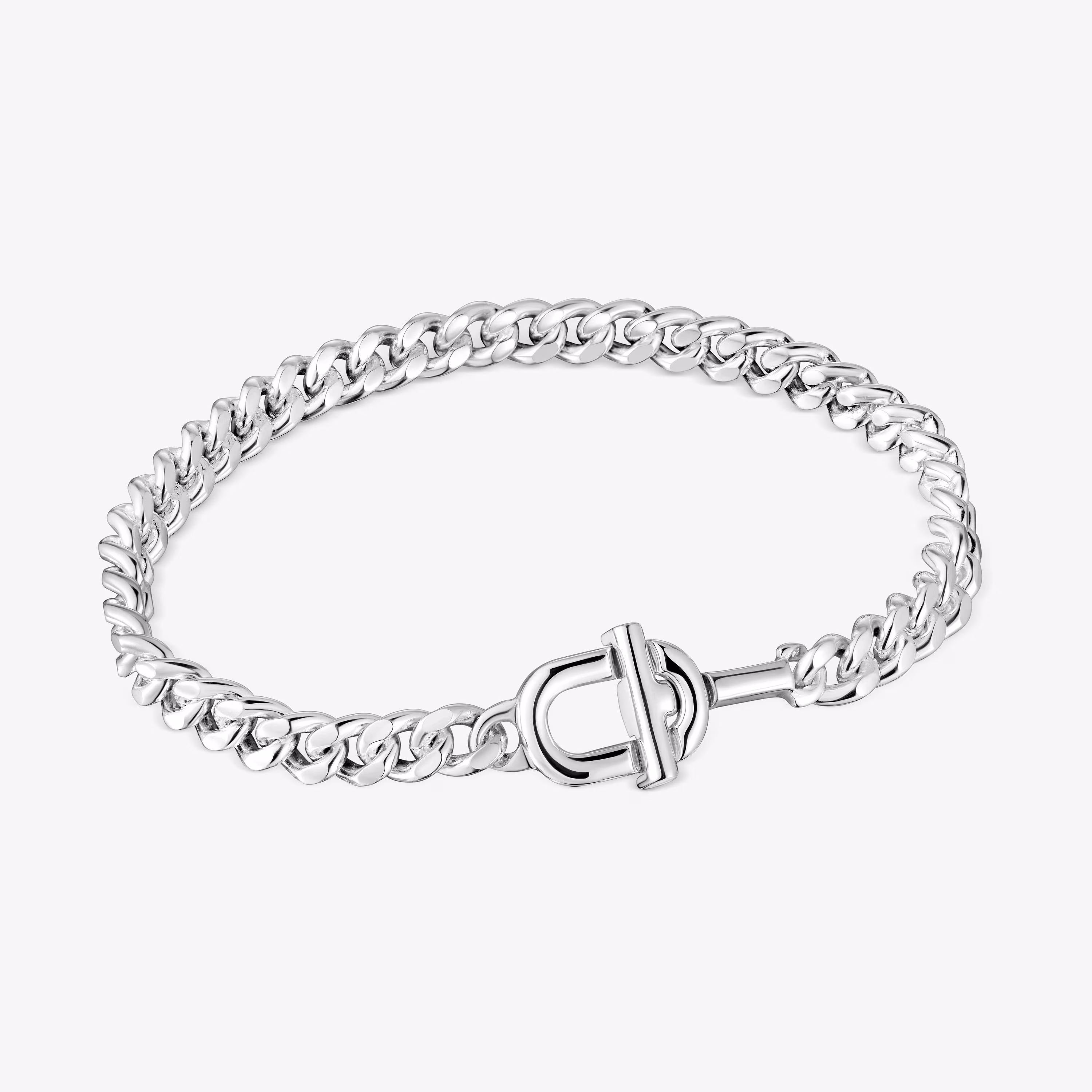 Pulsera barbada de plata TOUS MANIFESTO