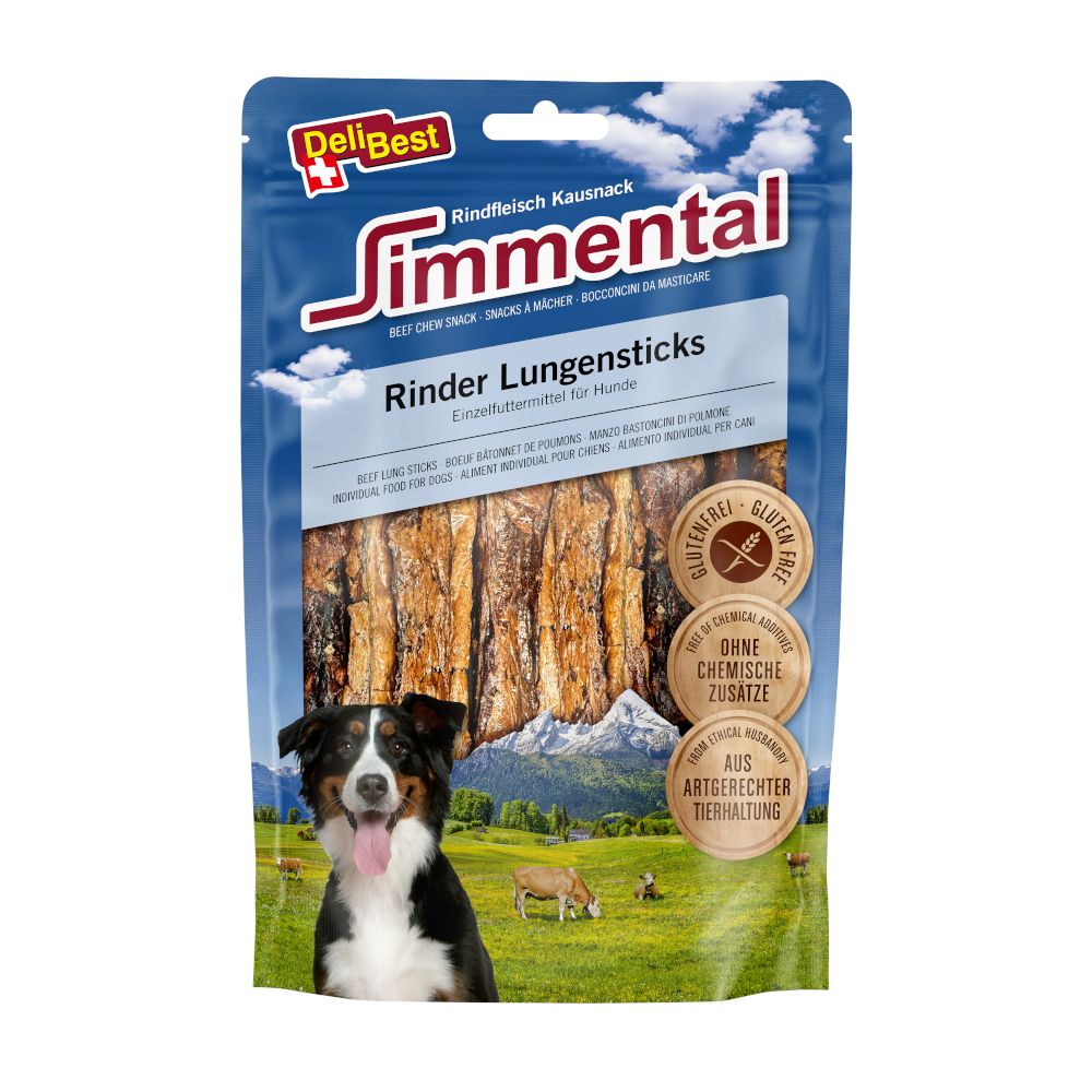 DeliBest Simmental Beef Lung Sticks