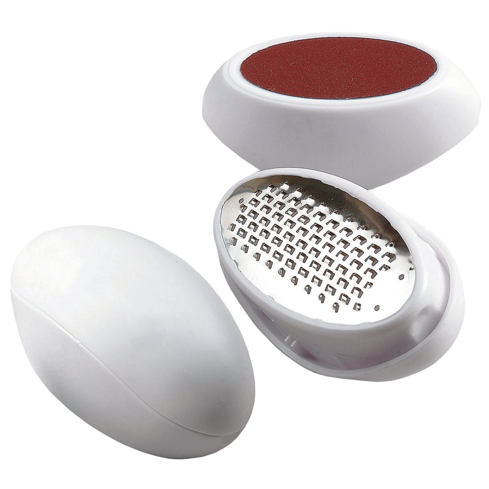 mysmartbuy Set of 2 Foot Files - Egg-Shaped Dead Skin & Callus Remover Pedicure Tool