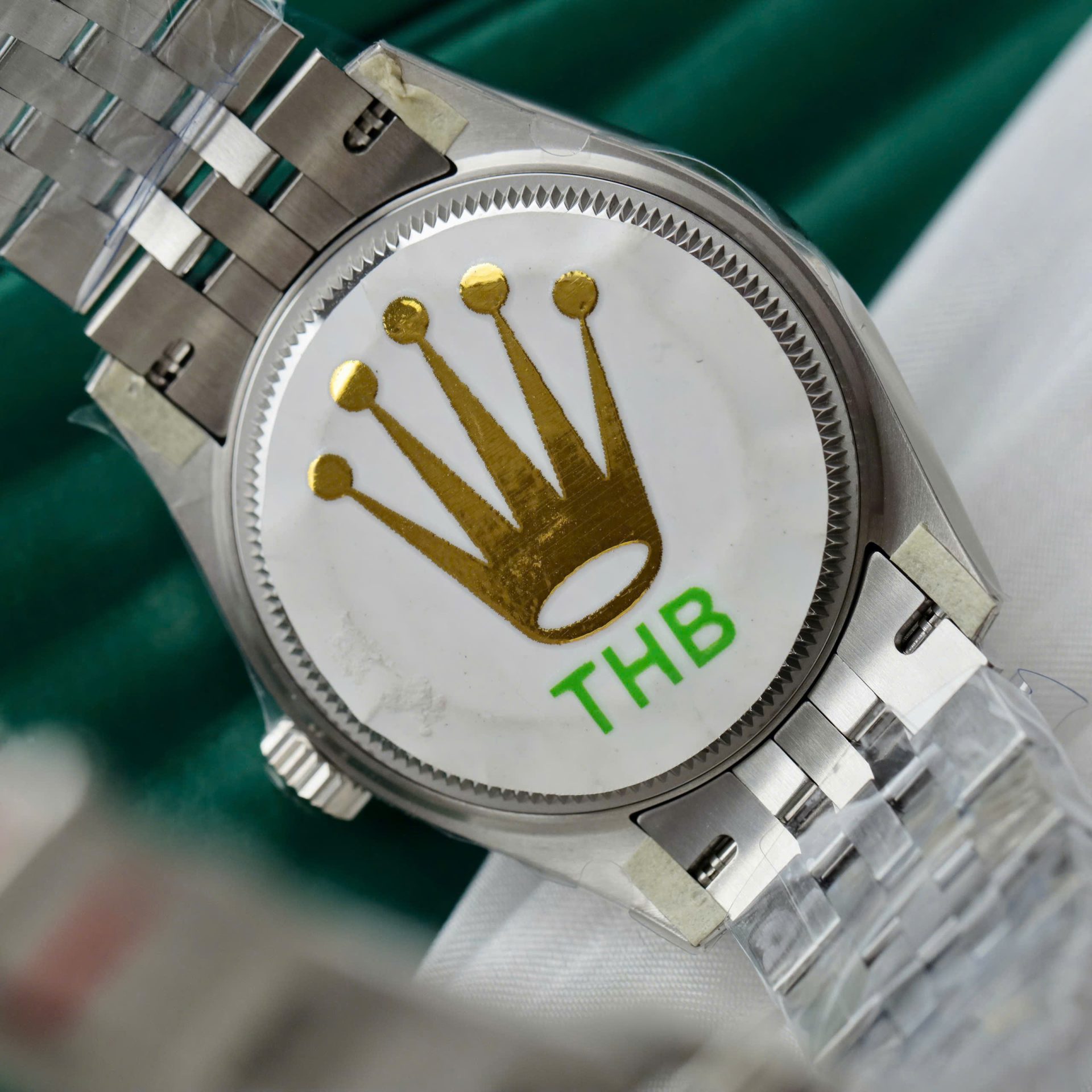 Rolex Datejust 316L Steel Silver Dial 31mm Jub THBF Replica