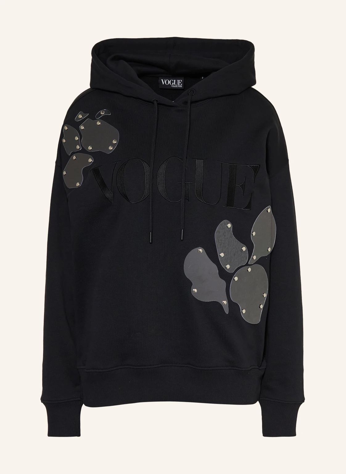 VOGUE COLLECTION Hoodie mit Nieten