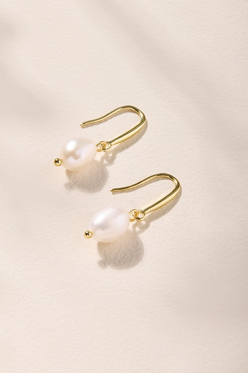 Grace Pearl Drop Earrings