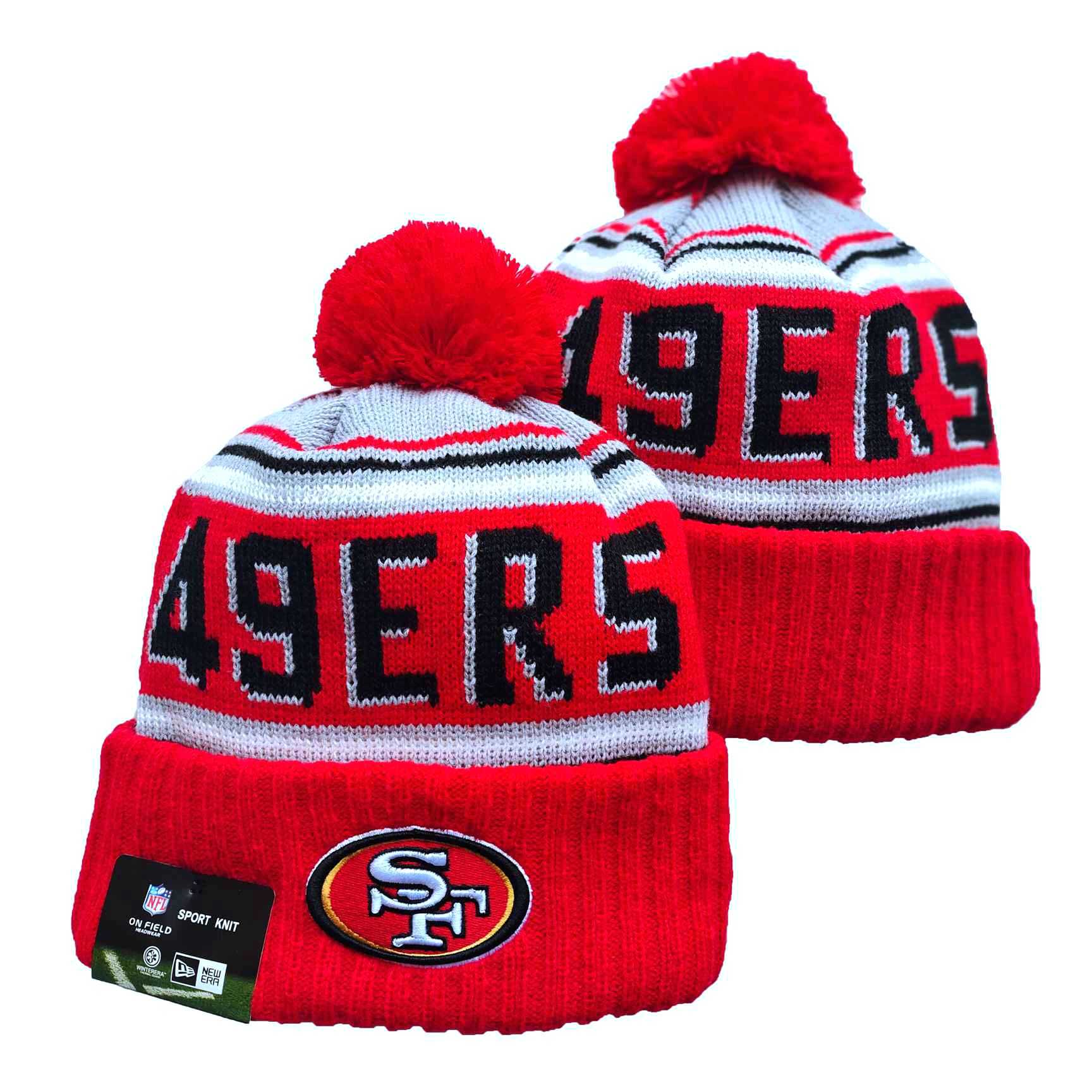 SAN FRANCISCO 49ERS KNIT HAT