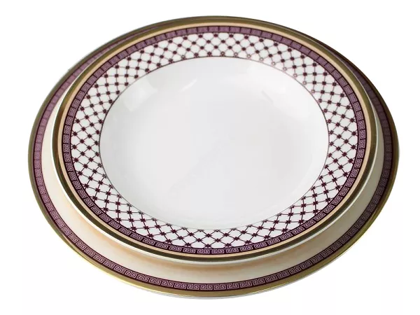 Komplet talerzy na 6 osób (18el) Ćmielów - Astra G364