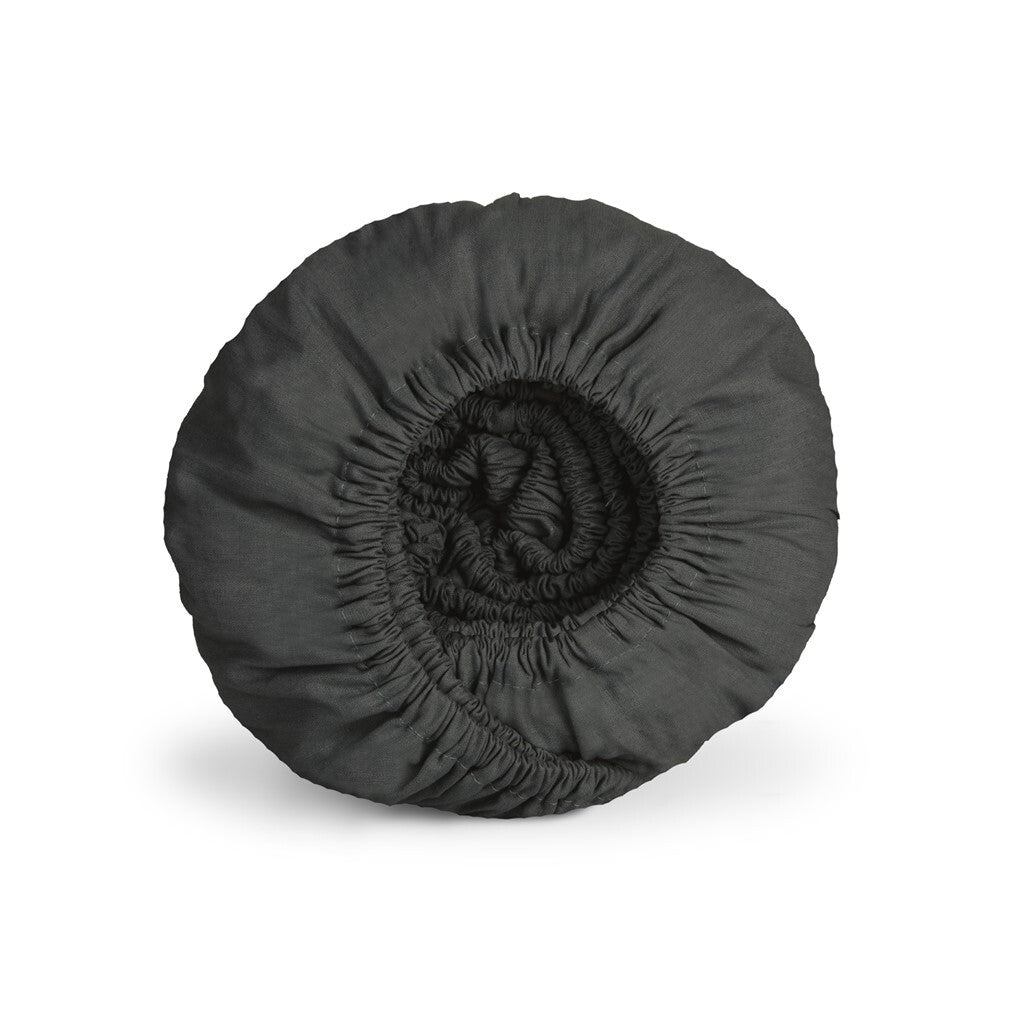 Dindi Home - Hoeslaken Basic Beauty - 160x200 cm - Zwart
