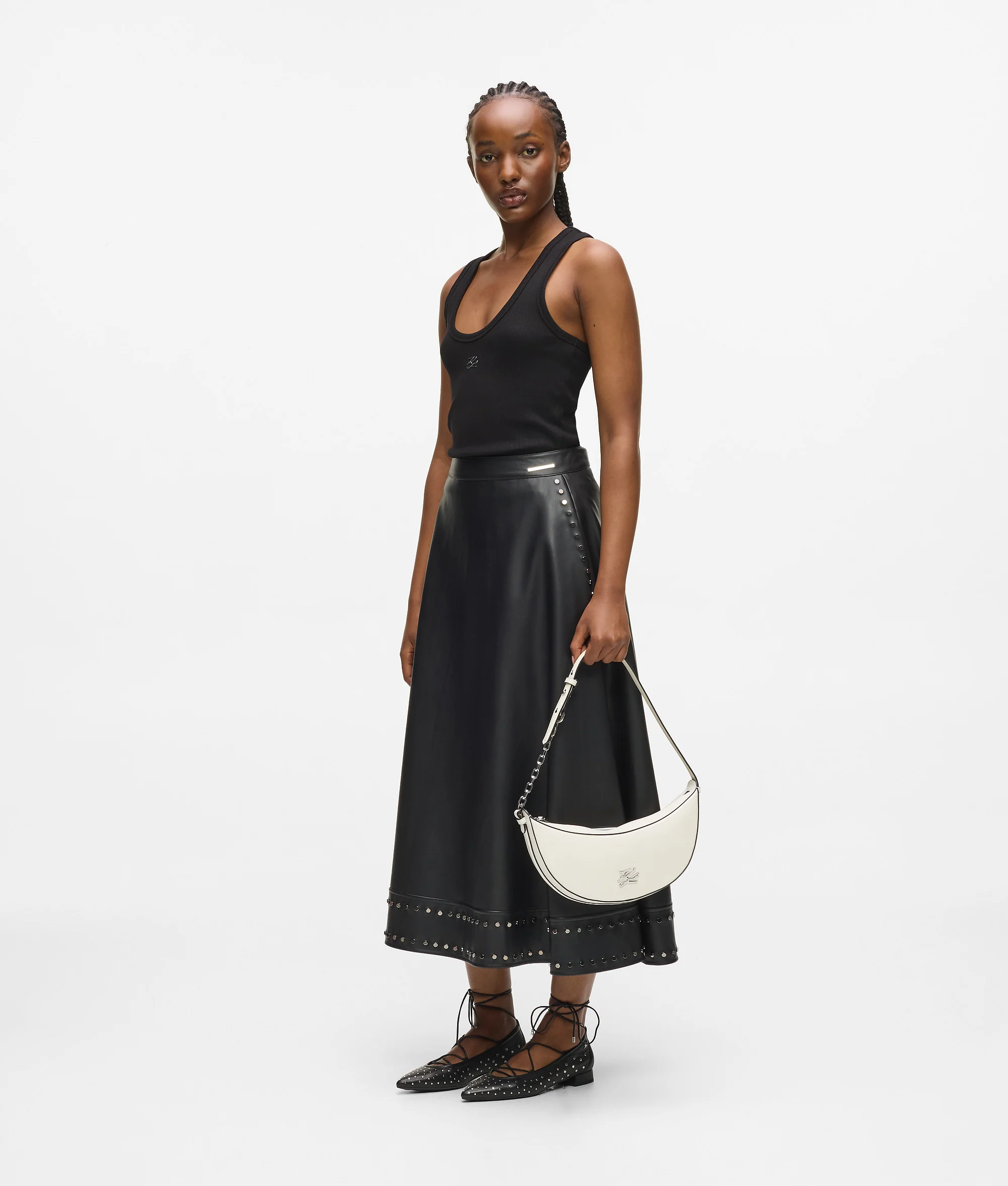 Petit sac en forme de lune K/Autograph