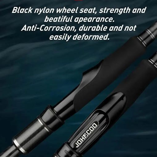 NNEOBA 2.5m Squid Egi Spinning Rod Lightweight Carbon Rod Black