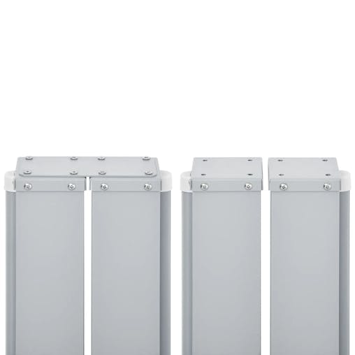NNEVL Retractable Side Awning Anthracite 100x600 cm