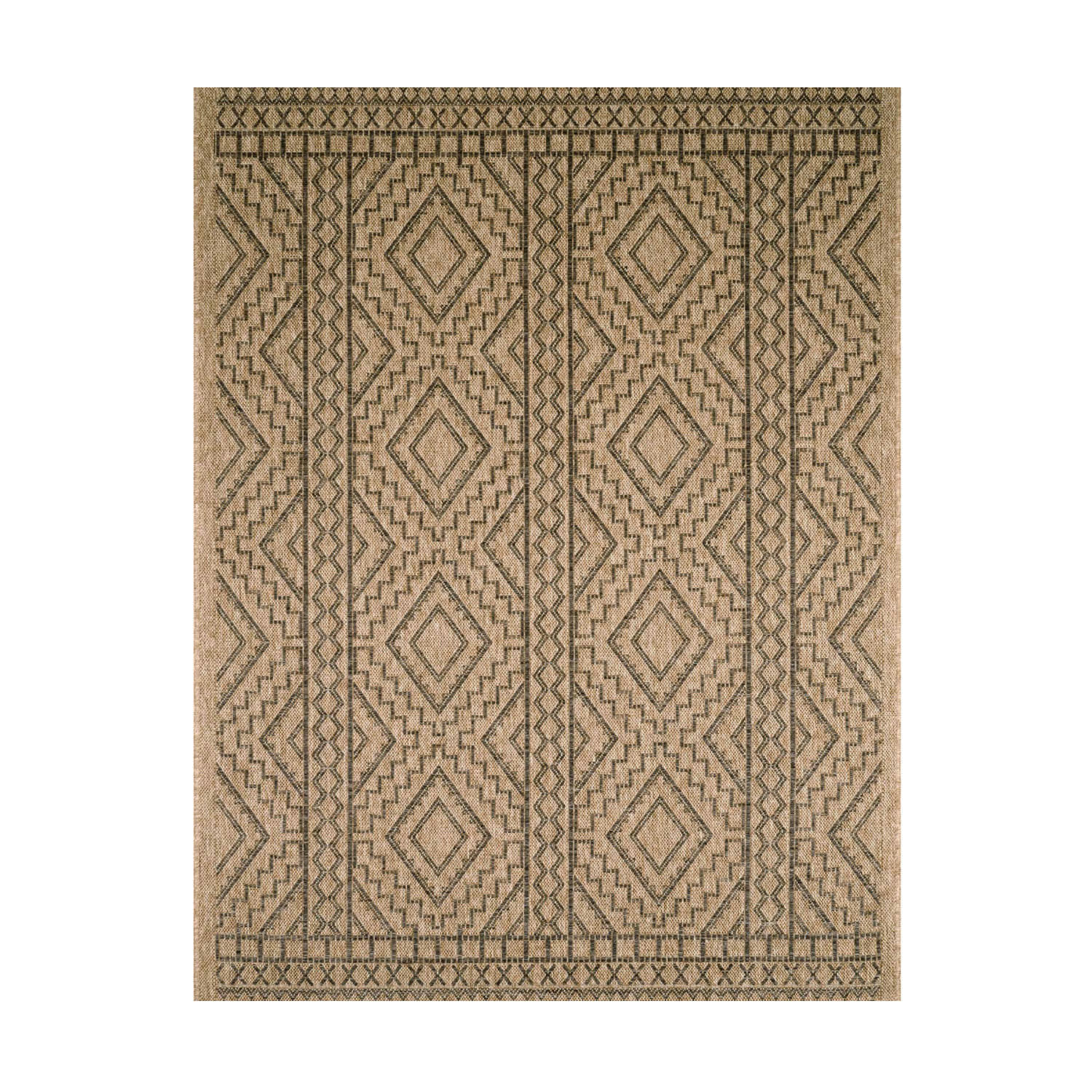 CASSI - Tapis intérieur et extérieur naturel 50x80cm