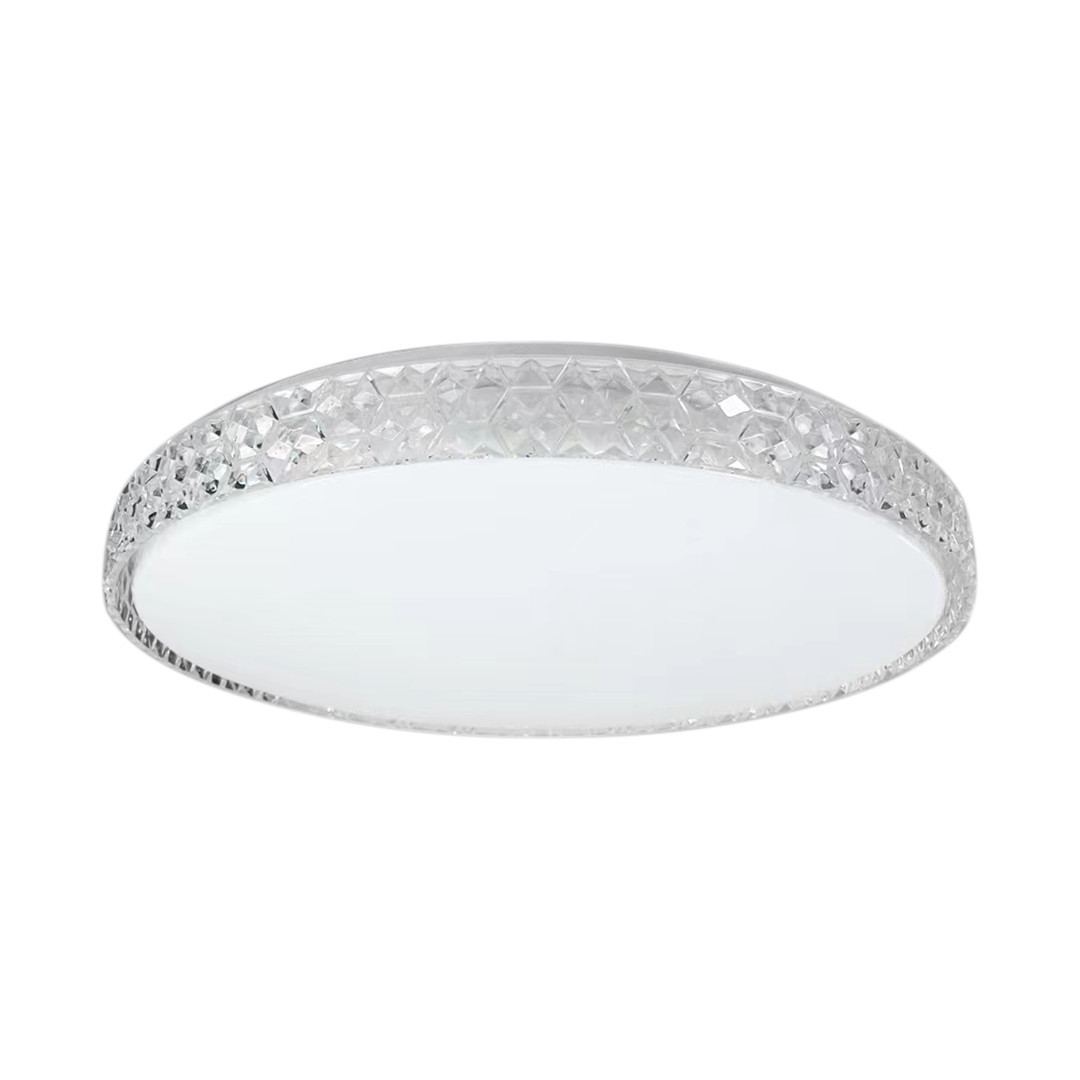 Plafon SHINYokrągły biały LED 1x34W 49cm 3500lm IP20 Milagro